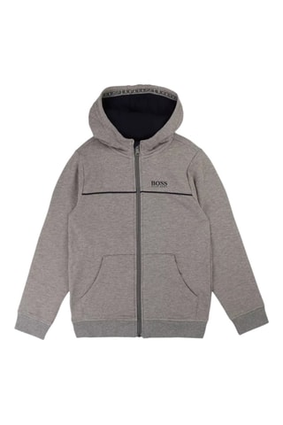 Sweat à capuche - Gris chiné
