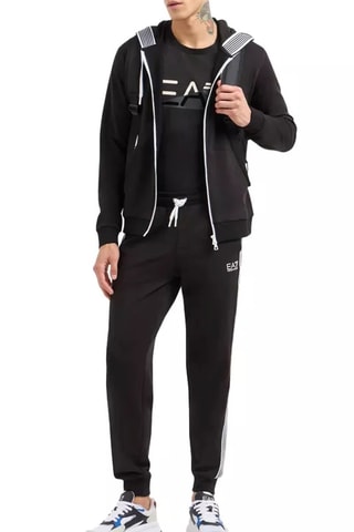 Sweat à capuche et jogging - Noir