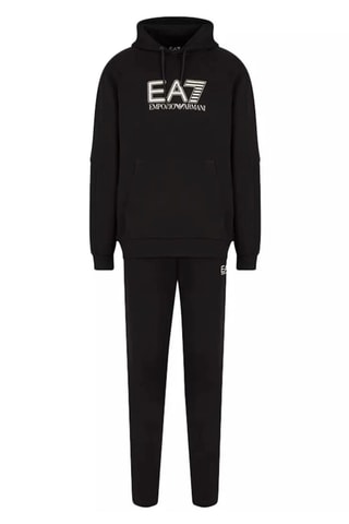 Sweat à capuche et jogging - Noir et blanc