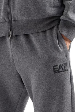 Sweat à capuche et jogging - Gris chiné