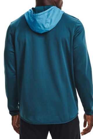 Sweat à capuche AF Storm - Bleu pétrole et ciel