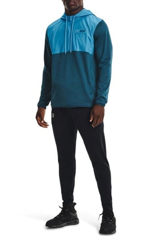 Sweat à capuche AF Storm - Bleu pétrole et ciel