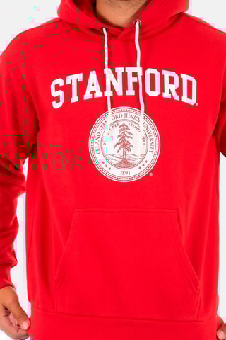 Sweat à capuche - Rouge