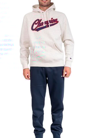 Sweat à capuche - Beige chiné