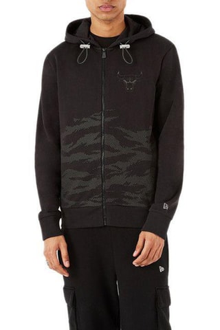 Sweat à capuche Chicago Bulls - Noir