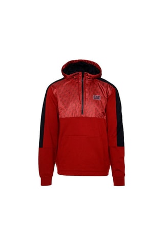 Sweat à capuche - Rouge