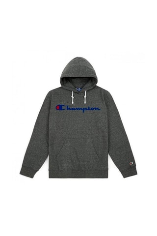 Sweat à capuche - Gris foncé chiné