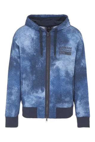 Sweat à capuche - Bleu