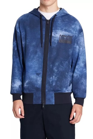 Sweat à capuche - Bleu