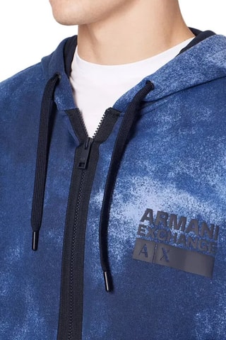 Sweat à capuche - Bleu