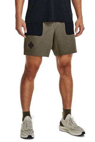 Short Terrain Woven - Vert foncé et noir