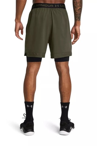 Short Vanish Woven - Kaki et noir