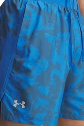 Short d'entraînement Launch 7 - Bleu cobalt