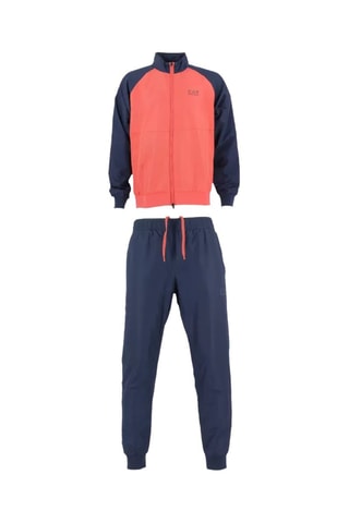 Veste et pantalon - Rouge et bleu marine