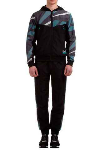 Survêtement - Noir et bleu