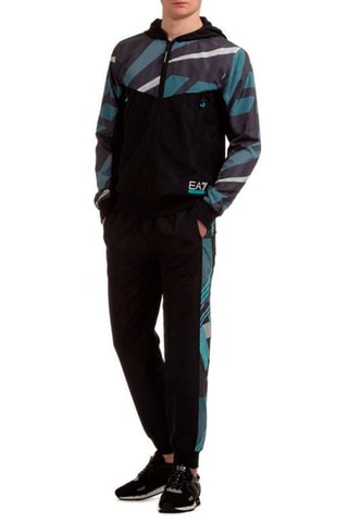 Survêtement - Noir et bleu