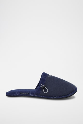Chaussons Bleu marine et gris