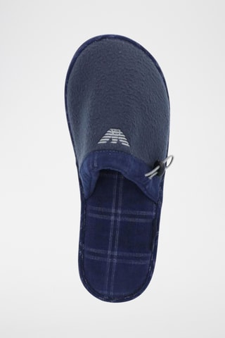 Chaussons Bleu marine et gris