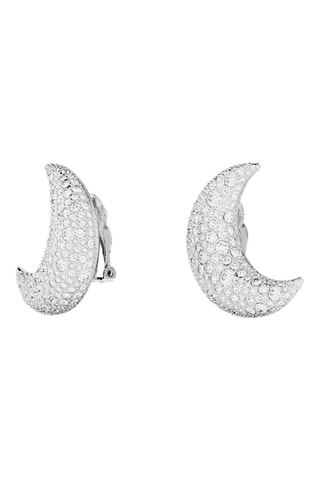 Boucles d’oreilles ornées de cristaux Swarovski Sublima - Blanc