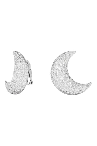 Boucles d’oreilles ornées de cristaux Swarovski Sublima - Blanc