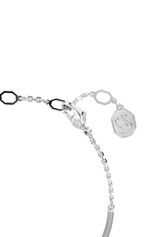 Jonc orné de cristaux Swarovski Idyllia - Argenté et rose