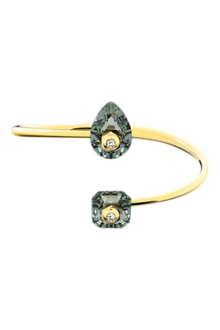 Jonc orné de cristaux Swarovski Numina - Plaqué or jaune