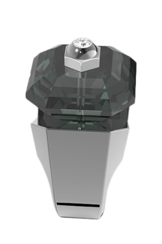 Bague ornée de cristaux Swarovksi Numina - Noir