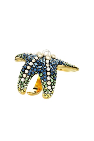 Bague Idyllia - Plaqué or jaune