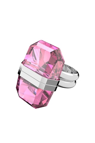 Bague ornée de cristaux Swarovski Lucent - Rose