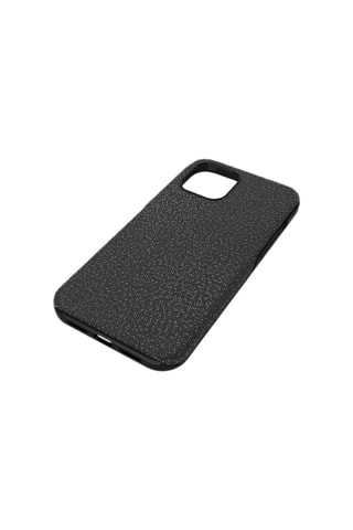 Coque iPhone 12 Pro Max ornée de cristaux Swarovski High - Noir