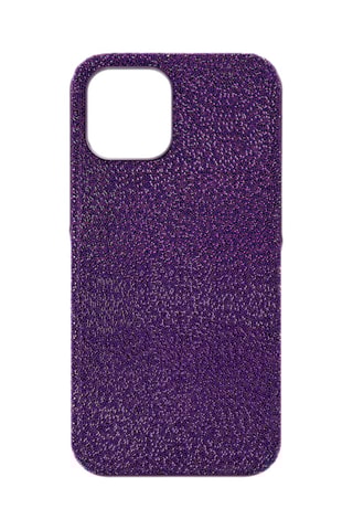 Coque iPhone 12 Pro Max ornée de cristaux Swarovski High - Violet