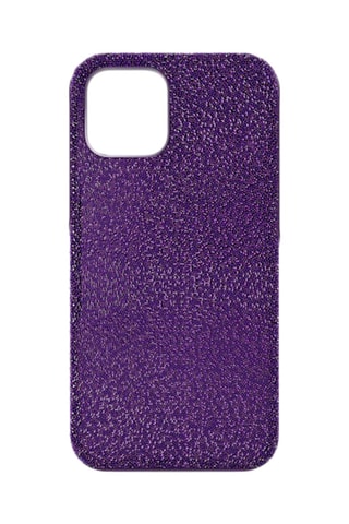 Coque iPhone 12 Pro Max ornée de cristaux Swarovski High - Violet