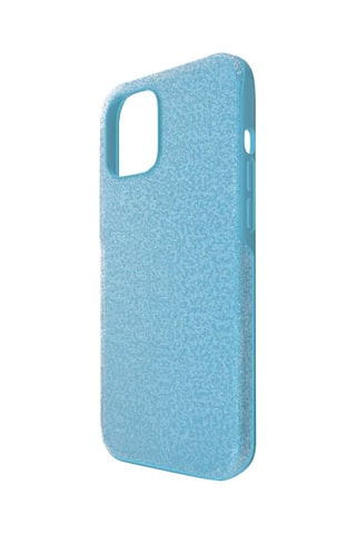 Coque iPhone 12 Pro Max ornée de cristaux Swarovski High - Bleu