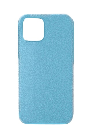 Coque iPhone 12/12 Pro ornée de cristaux Swarovski High - Bleu