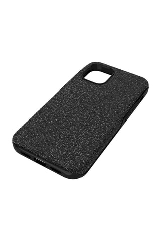 Coque iPhone 12 mini ornée de cristaux Swarovski High - Noir