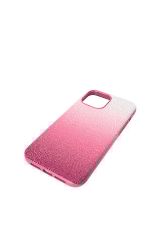 Coque iPhone 13 Pro Max ornée de cristaux Swarovski High - Rose
