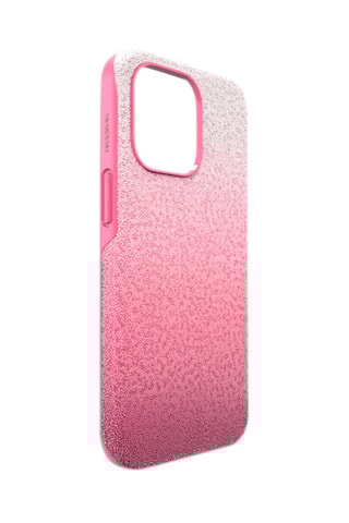 Coque iPhone 13 Pro ornée de cristaux Swarovski High - Rose