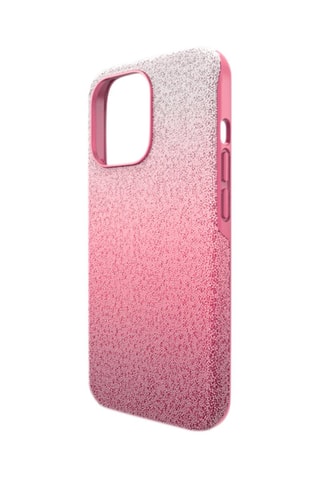 Coque iPhone 13 Pro ornée de cristaux Swarovski High - Rose