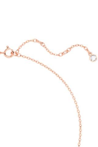 Collier orné de cristaux Swarovski Hyperbola - Plaqué or rose