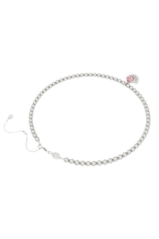 Pendentif orné de cristaux Swarovski Idyllia - Blanc