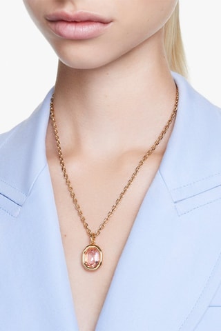 Pendentif orné de cristaux Swarovski Imber - Plaqué or jaune