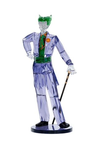 Figurine Joker DC Comics ornée de cristaux Swarovski - 6,1 x 14 x 7,5 cm