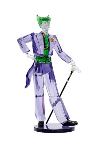 Figurine Joker DC Comics ornée de cristaux Swarovski - 6,1 x 14 x 7,5 cm