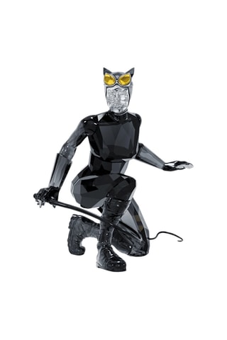 Figurine Catwoman DC Comics ornée de cristaux Swarovski - 6,5 x 8 x 5,4 cm