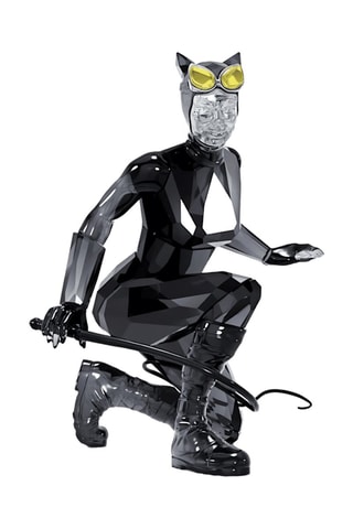 Figurine Catwoman DC Comics ornée de cristaux Swarovski - 6,5 x 8 x 5,4 cm