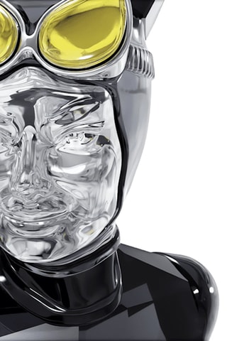 Figurine Catwoman DC Comics ornée de cristaux Swarovski - 6,5 x 8 x 5,4 cm