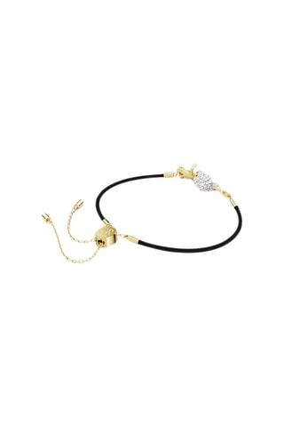 Bracelet orné de cristaux Swarovski - Plaqué or jaune