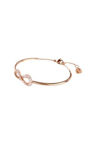 Bracelet orné de cristaux Swarovski - Plaqué or rose