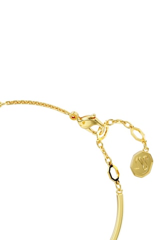 Bracelet orné de cristaux Swarovski - Plaqué or jaune