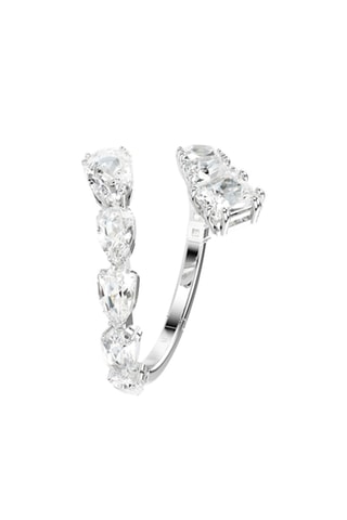 Jonc orné de cristaux Swarovski - Argenté